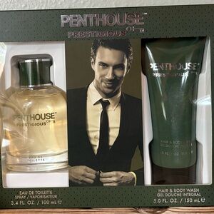 Penthouse Prestigious Eau de Toilette and Hair & Body Wash Gift Set, BNIB